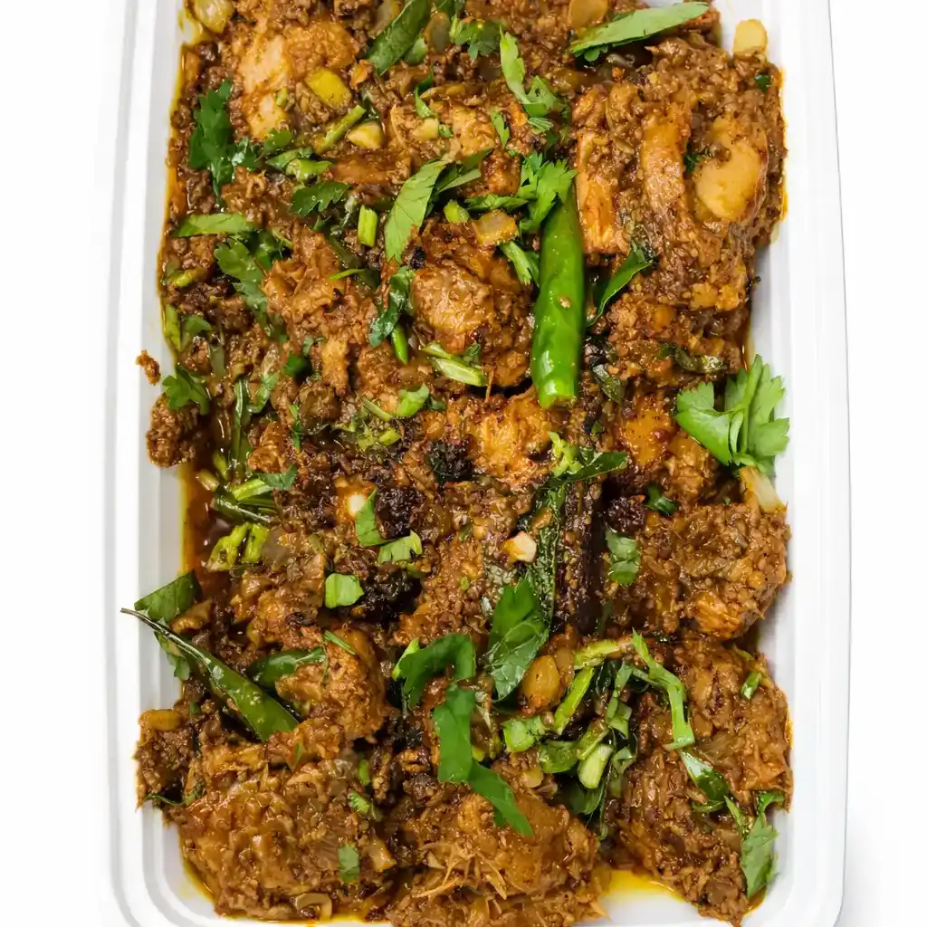 Kadapa Tawa Chicken at Naga's South Indian Cuisine 